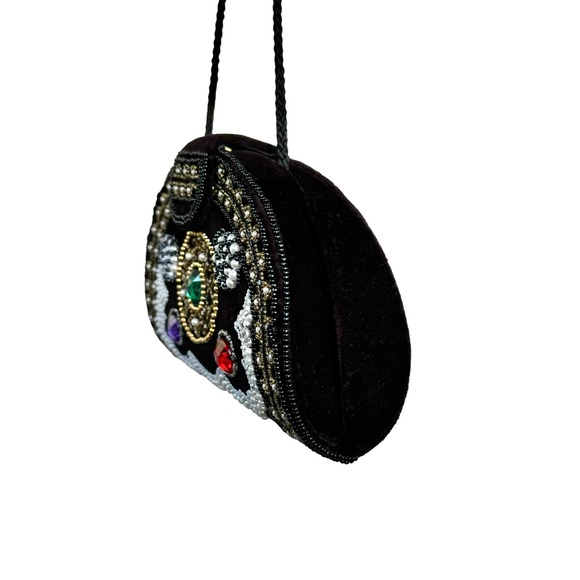 NEW Magid Beaded Evening Bag Clutch Crossbody - Picture 6 of 17